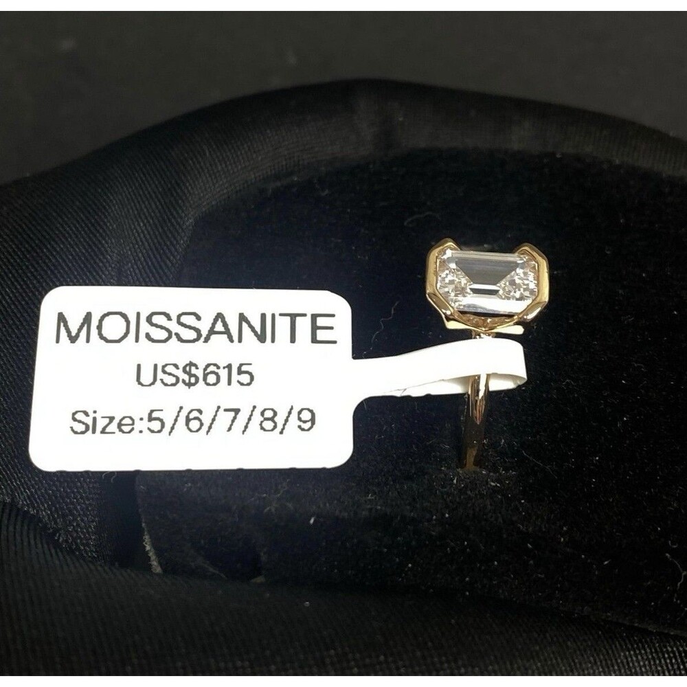 Moissanite Ring Size 7 - Cute jewelry